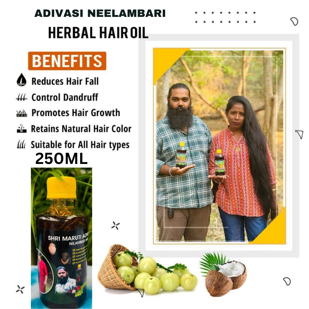 Shri Maruthi Adivasi Hair Oil