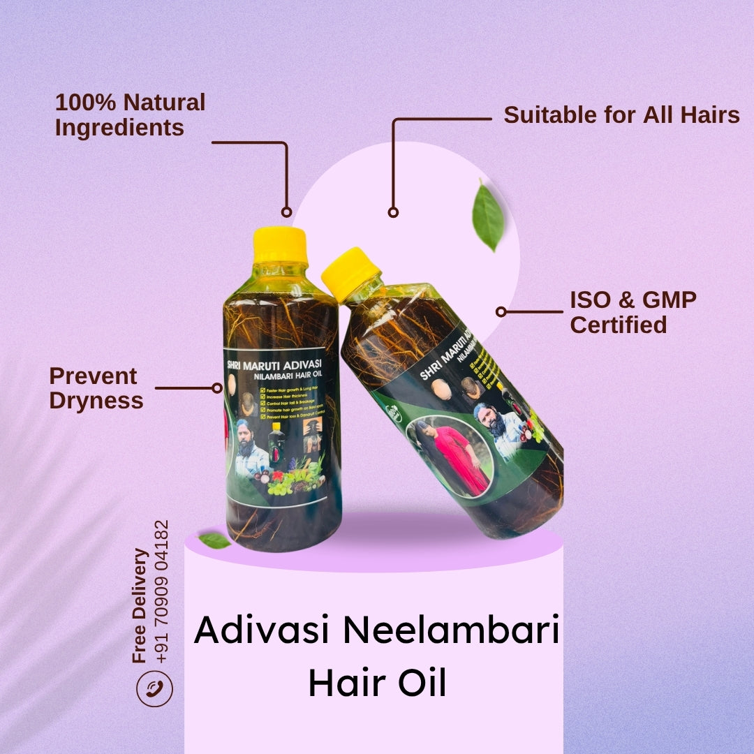 Shri Maruthi Adivasi Hair Oil