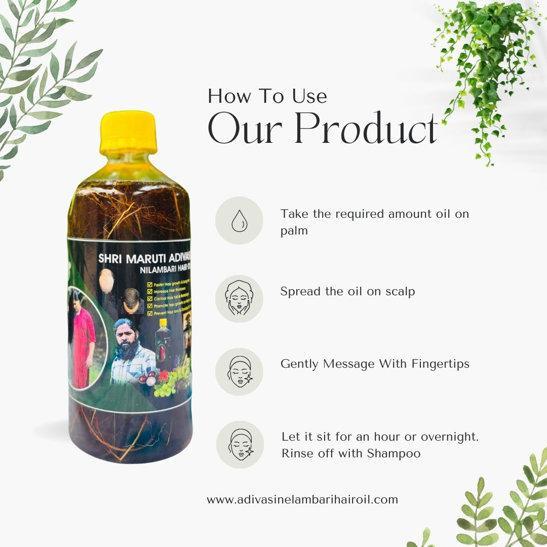 Shri Maruthi Adivasi Hair Oil